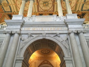 Pintu masuk Perpustakaan Kongres